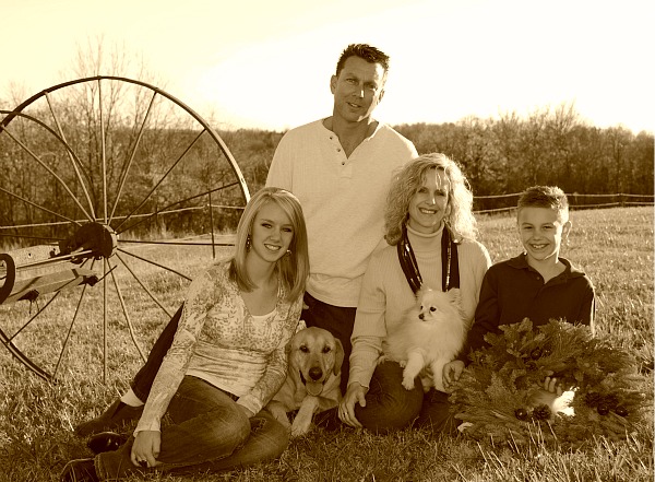 Christmas family photo 2010