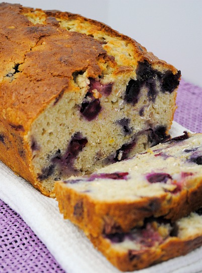 blueberry oat bread