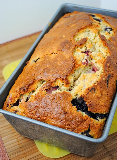 blueberry strawberry bread
