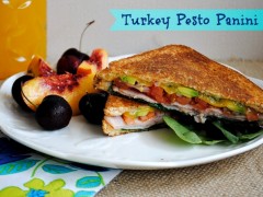 Thumbnail image for Smoked Turkey Pesto Panini