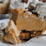 Thumbnail image for Pumpkin Caramel Pecan Chip Ice-Cream pie