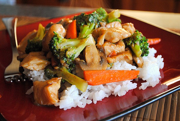 Healthy stir fry 