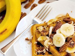 Thumbnail image for Banana Nut Waffles