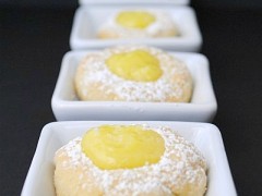 Thumbnail image for Lemon Curd thumbprint Cookies