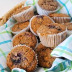 Thumbnail image for Sunday Spotlight Recipes-Healthy Oat Muffins with Blackberries