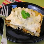 Thumbnail image for Easy Chicken Alfredo Pesto Lasagna