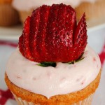Thumbnail image for Strawberry Cupcakes with Strawberry Cream Cheese Frosting
