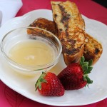 Thumbnail image for Yeasted Meringue Coffee Cake- French Toast Sticks with Buttermilk Syrup
