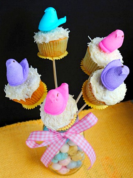 easter cupcakes peeps. Peeps an Easter icon in