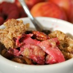 Thumbnail image for Raspberry & White Nectarine Crisp