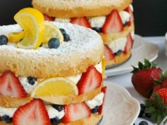 Thumbnail image for Fresh Fraisier Cakes- A Daring Bakers Challenge