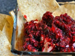 Thumbnail image for Cranberry Salsa with Cream Cheese