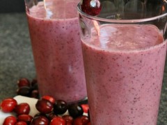 Thumbnail image for Cranberry Breakfast Smoothie