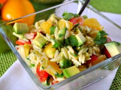 Thumbnail image for Citruslove Bloghop: Light Fruity Orzo Salad with Citrus Vinaigrette