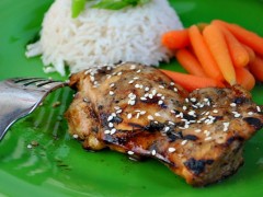 Thumbnail image for Honey Lime Ginger Chicken Thighs