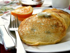 Thumbnail image for Blueberry Cornmeal Pancakes