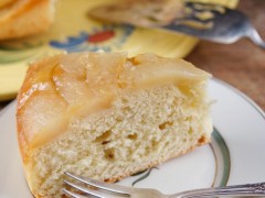 Thumbnail image for Cardamom Honey Pear Upside-down Cake