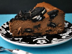 Thumbnail image for Oreo Cookie Chocolate Cheesecake