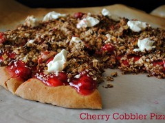 Thumbnail image for Cherry Cobbler Dessert Pizza