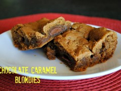 Thumbnail image for #Chocolate Party- Chocolate Caramel Blondies