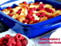 Thumbnail image for Baked Raspberry French Toast Strata