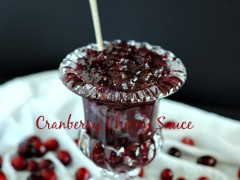 Thumbnail image for Cranberry Cherry Sauce