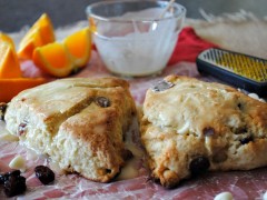 Thumbnail image for Orange Cranberry White Chocolate Chip Scones