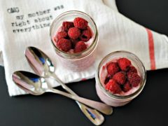 Thumbnail image for Healthy Greek Yogurt with Raspberries & Oats
