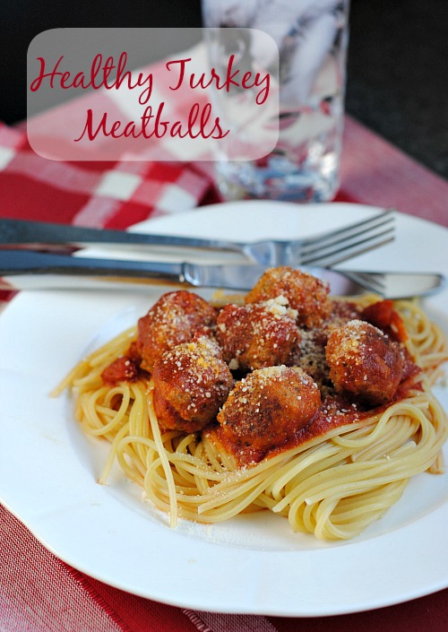 Healthy Turkey Meatballs |you-made-that.com