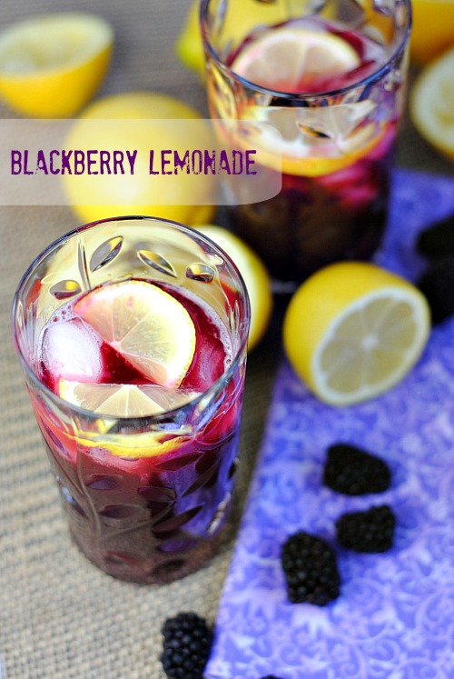 Blackberry Lemonade |you-made-that.com