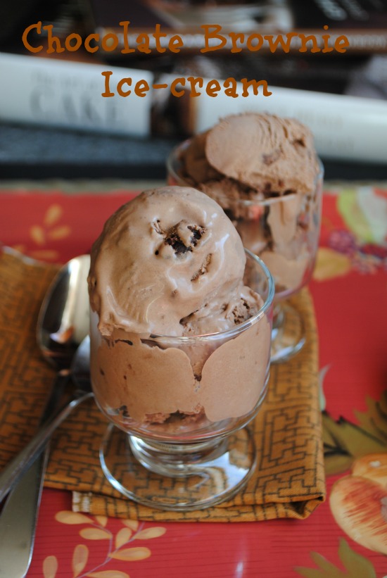 chocolate brownie ice-cream 3