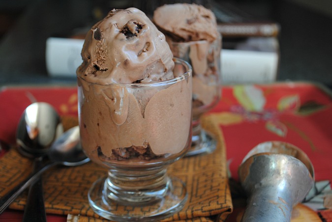 chocolate brownie ice-cream1