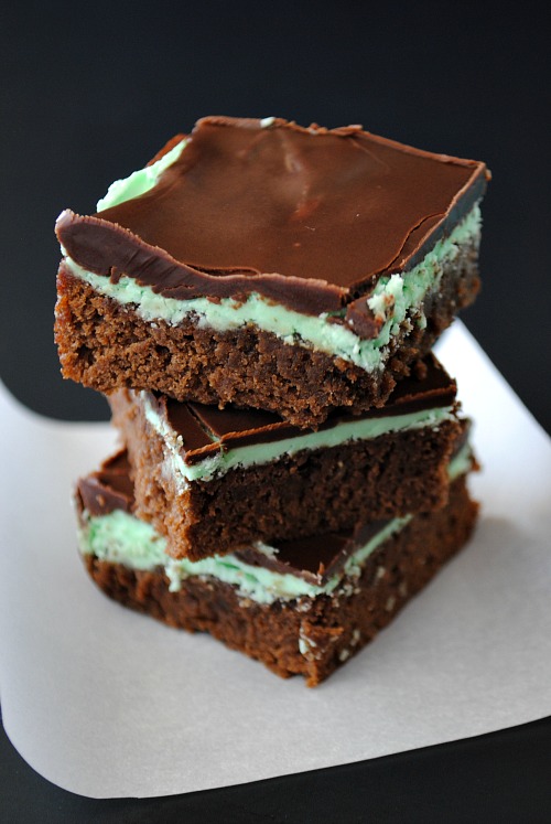 Hershey's mint brownies | you-made-that.com