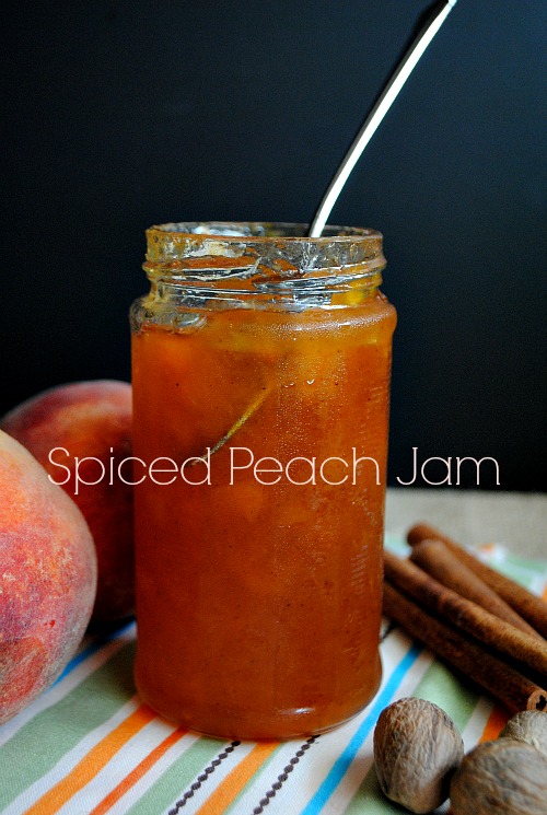 Spiced Peach Jam | www.you-made-that.com