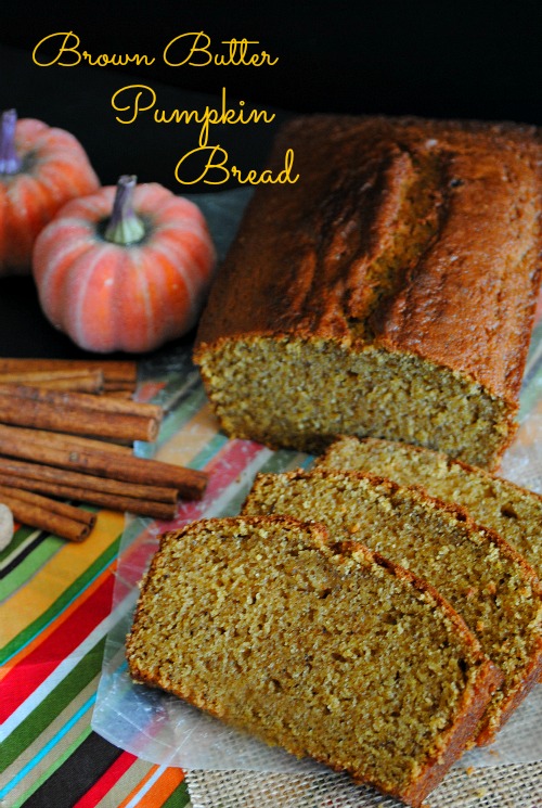 Brown butter pumpkin bread | you-made-that.com
