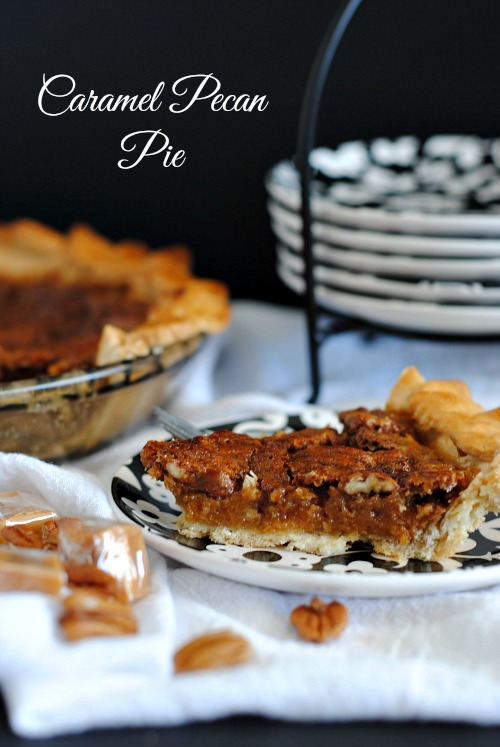 Caramel Pecan Pie | www.you-made-that.com