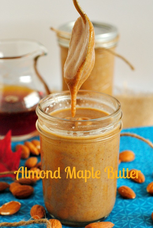 Almond maple butter | you-made-that.com