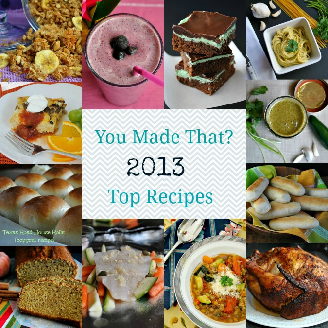 2013 Top Recipes YMT | www.you-made-that.com