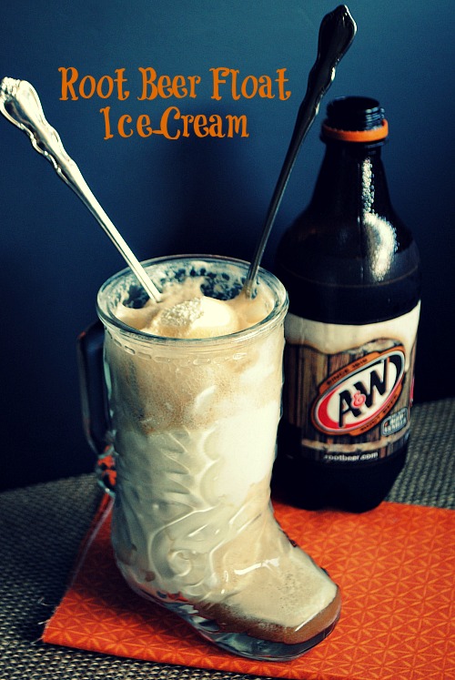 Root Beer Float Ice-Cream | you-made-that.com
