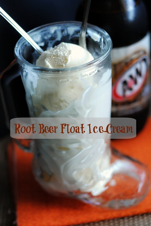 Root Beer Float Ice-Cream | you-made-that.com