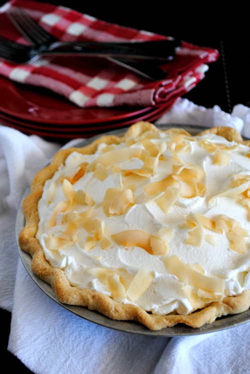 Coconut cream pie | you-made-that.com