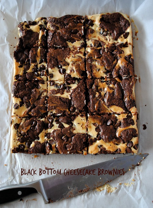 blackbottom cheesecake brownies